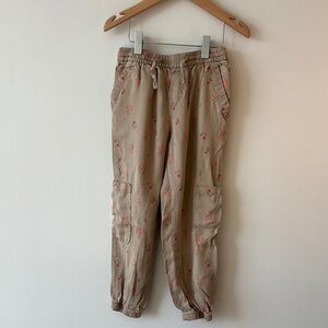 GAP Kids Tan Floral Casual Bottoms